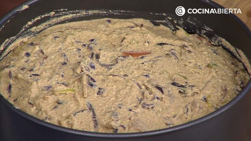 Mezcla para preparar la quiche vegana