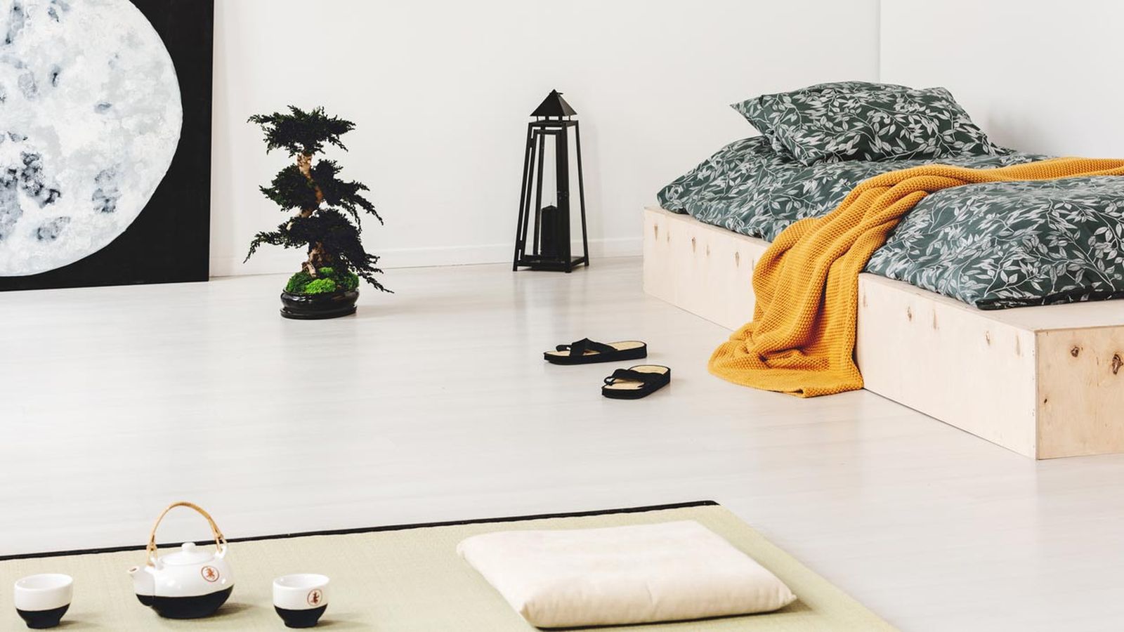 japandi estilo dormitorio