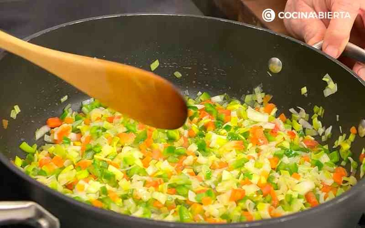 Rehoga las hortalizas