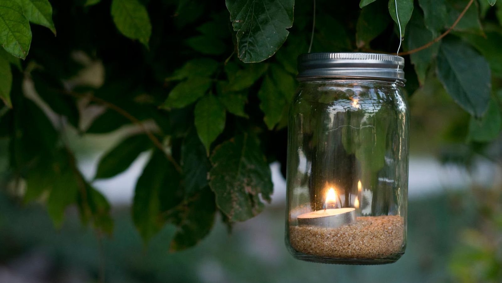 5 ideas tarros cristal decorar casa jardin