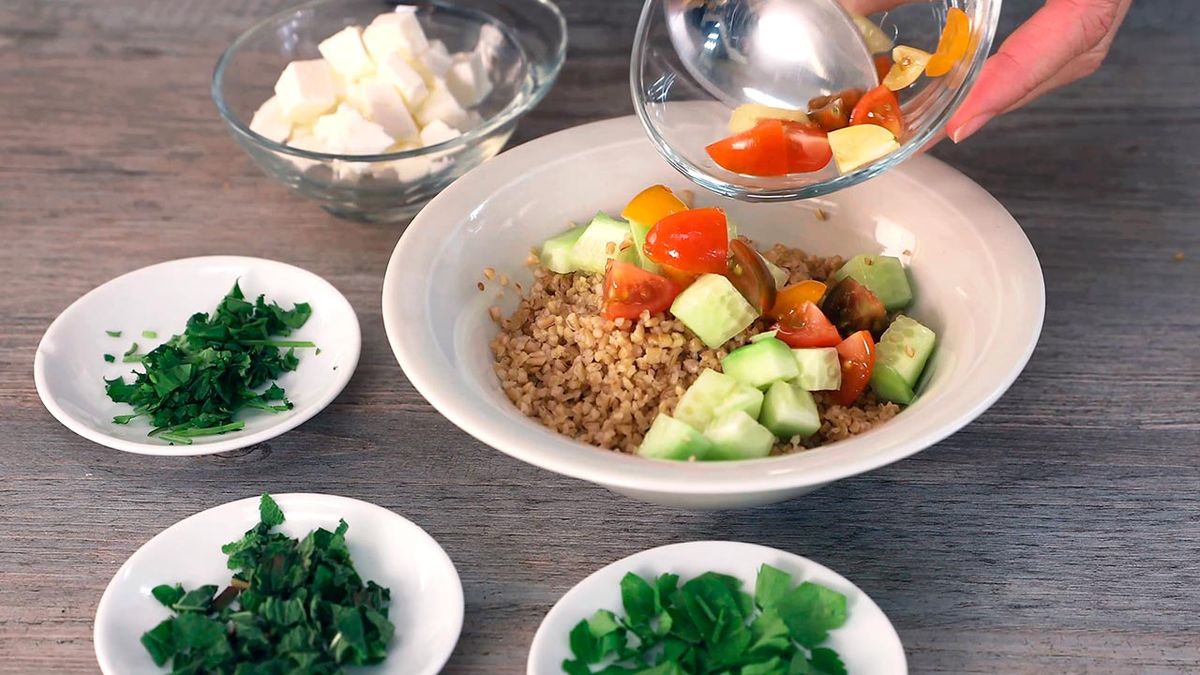 CTIS0839 receta tabule con queso feta paso 3