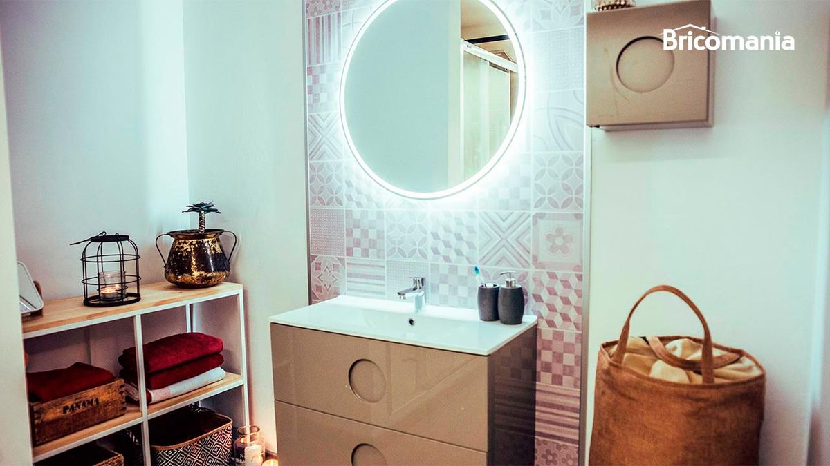 Como revestir pared de bano sin hacer obras