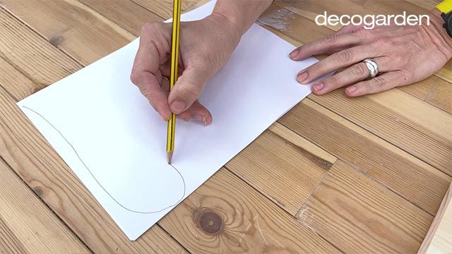 como hacer cuadro madera pared paso 1