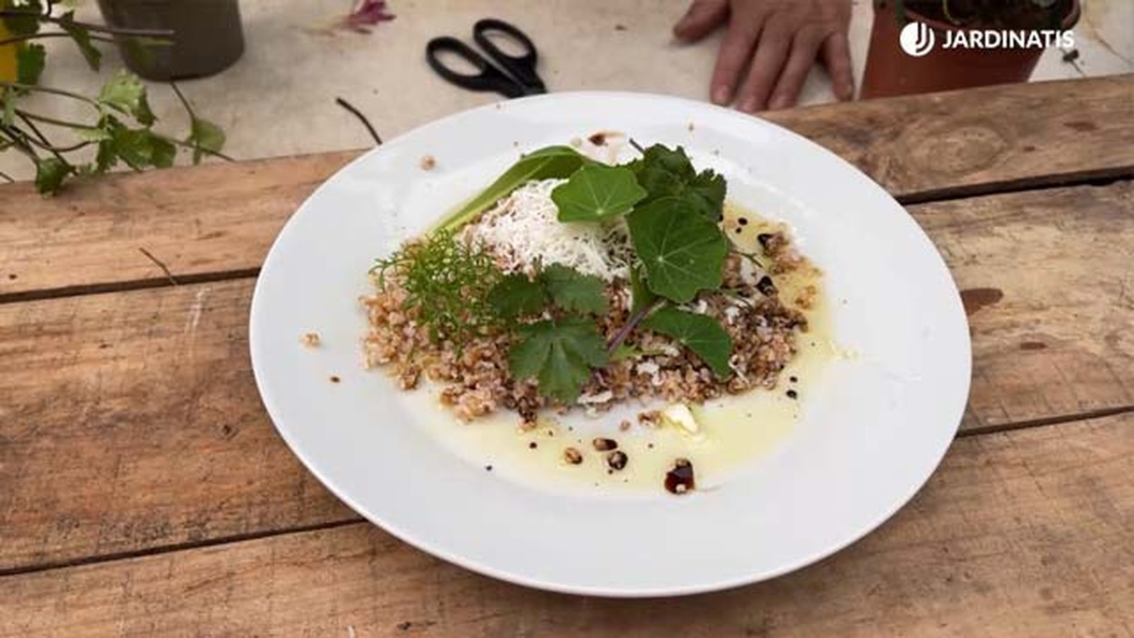 ensalada hojas comestibles inigo segurola jardinatis