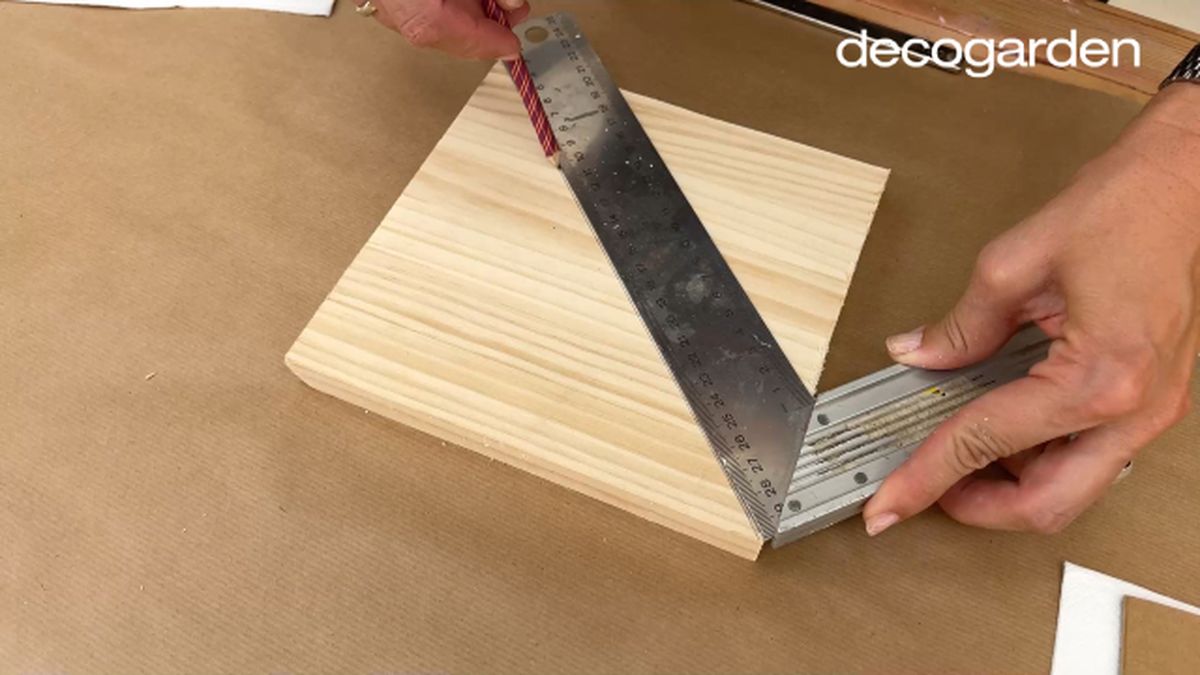 servilletero navidad madera paso 3