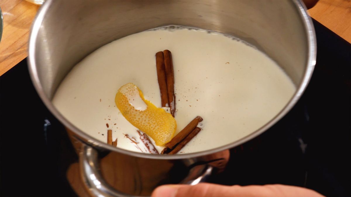 Crema pastelera   Paso 1