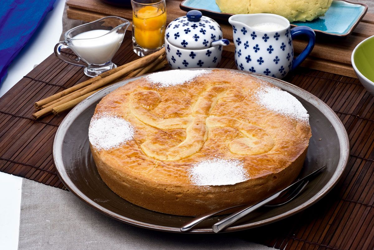 pastel vasco receta