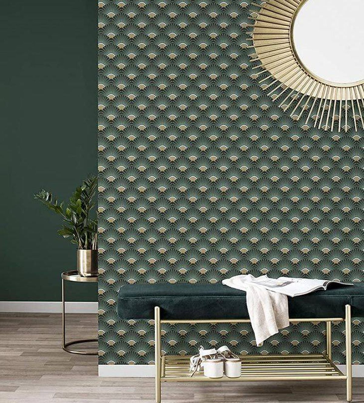 Decorar el pasillo con papel pintado, ideas y consejos para acertar 4