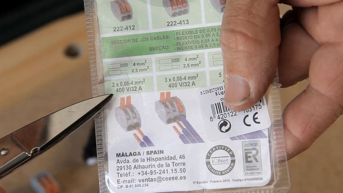 Conectores rápidos paso 2