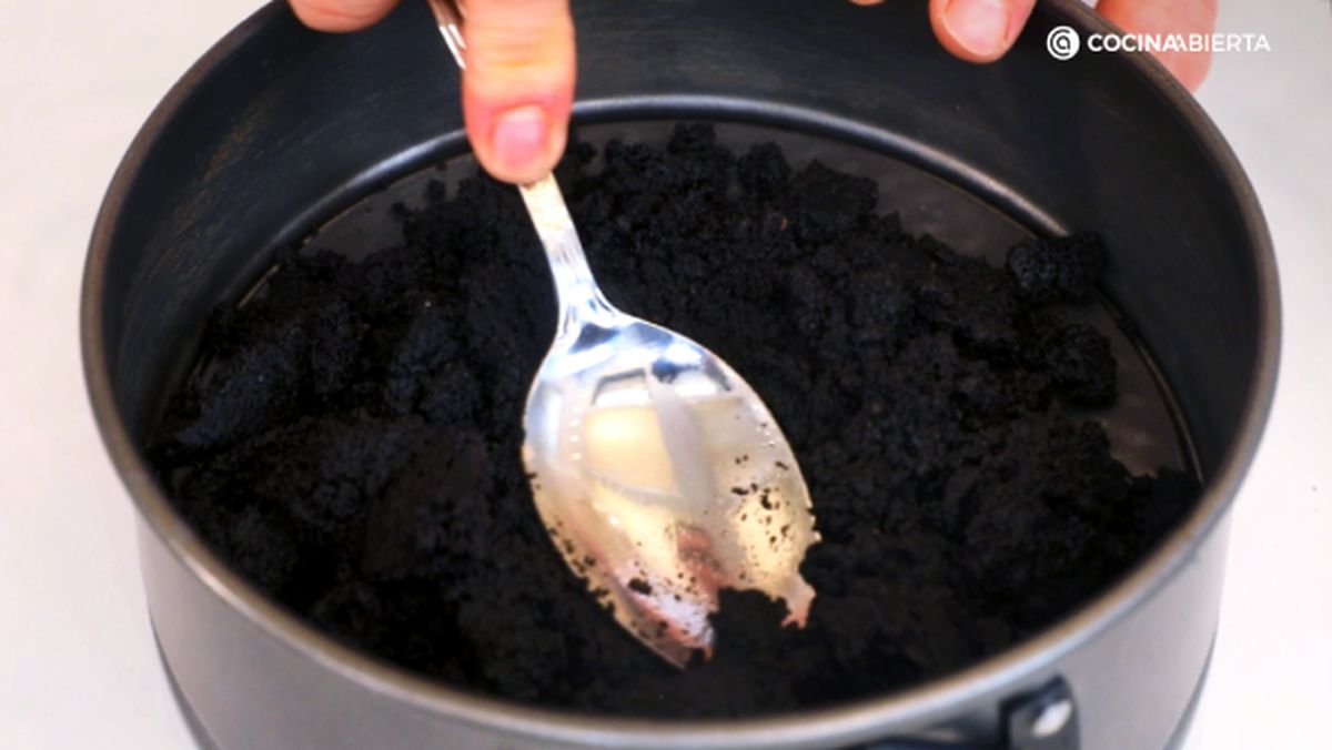 receta cheesecake con cafe paso 1