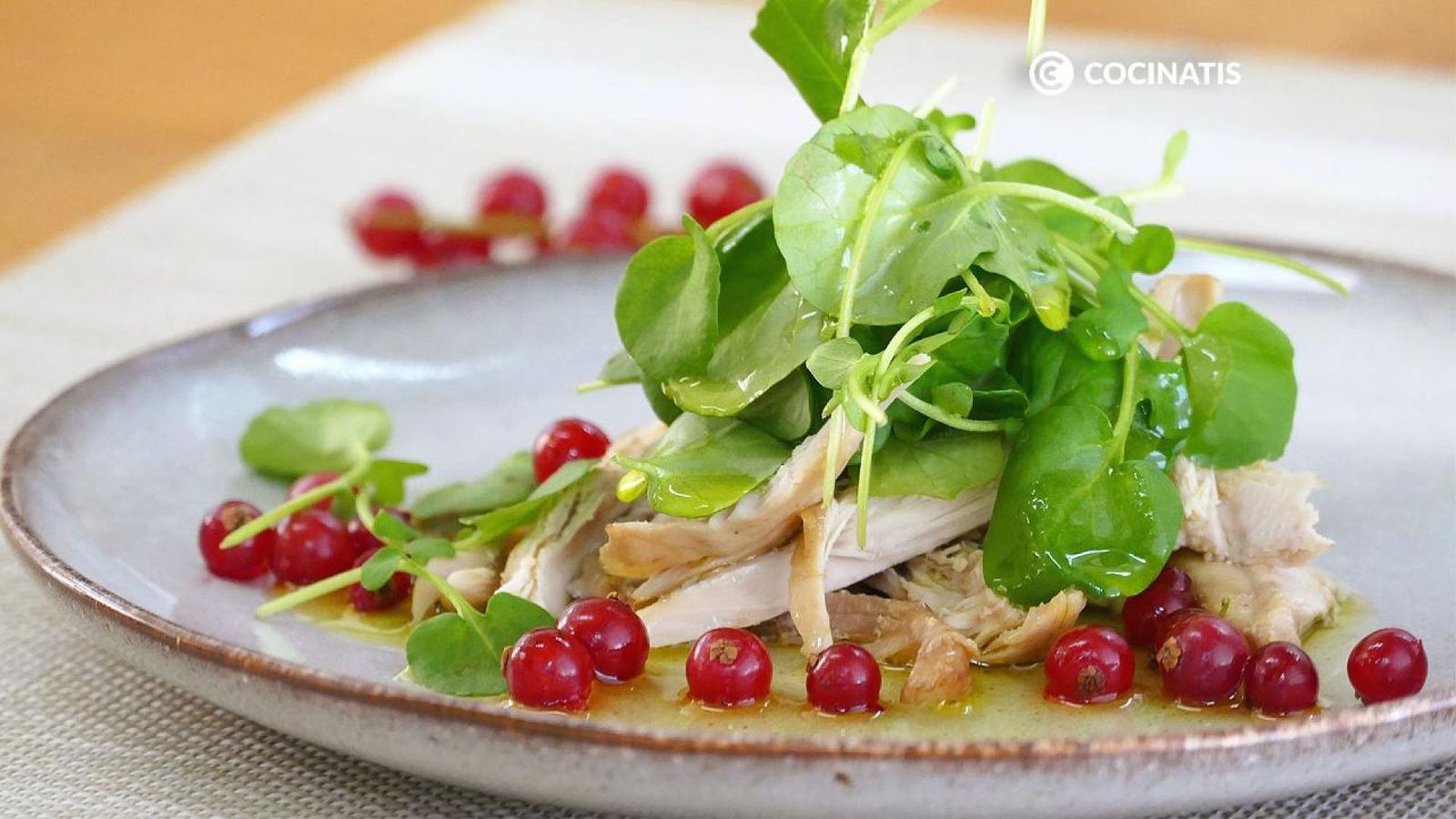 Ensalada de perdiz en escabeche