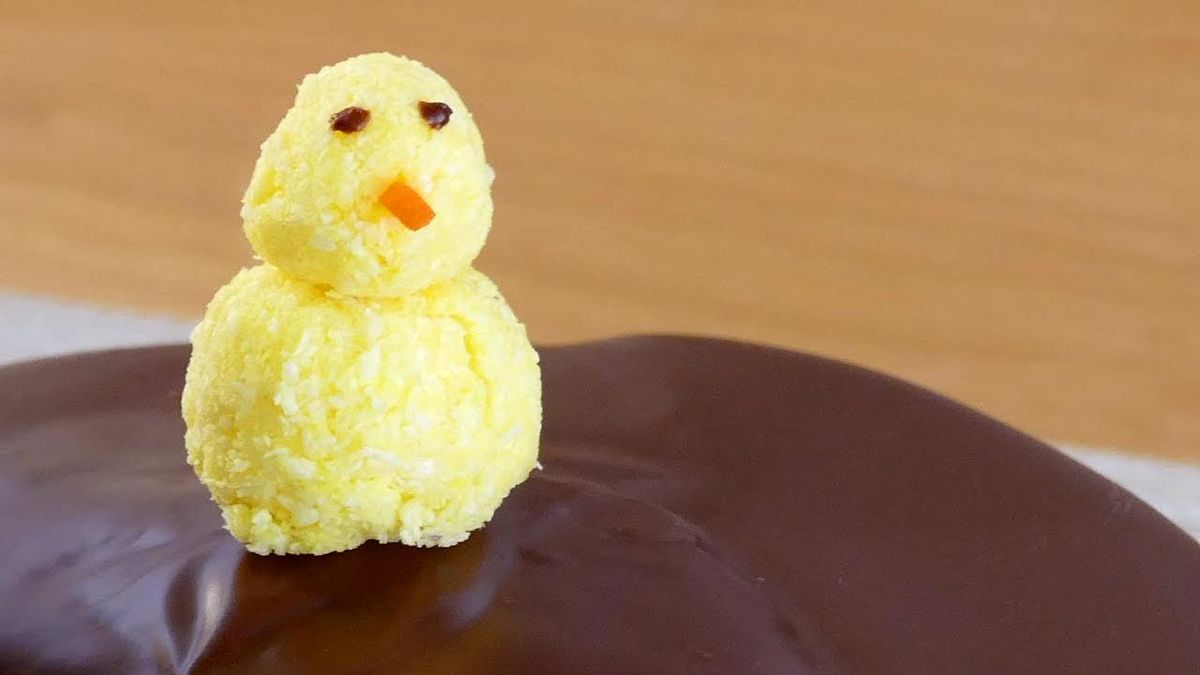 Receta de pollitos de coco y leche condensada