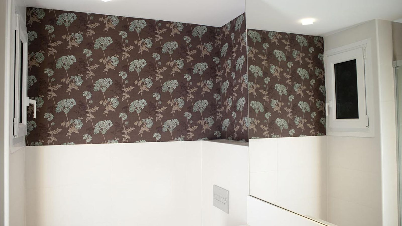 Cómo empapelar el baño