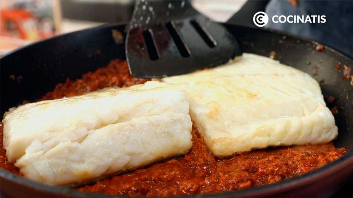 Receta de bacalao a la vizcaína  paso 5