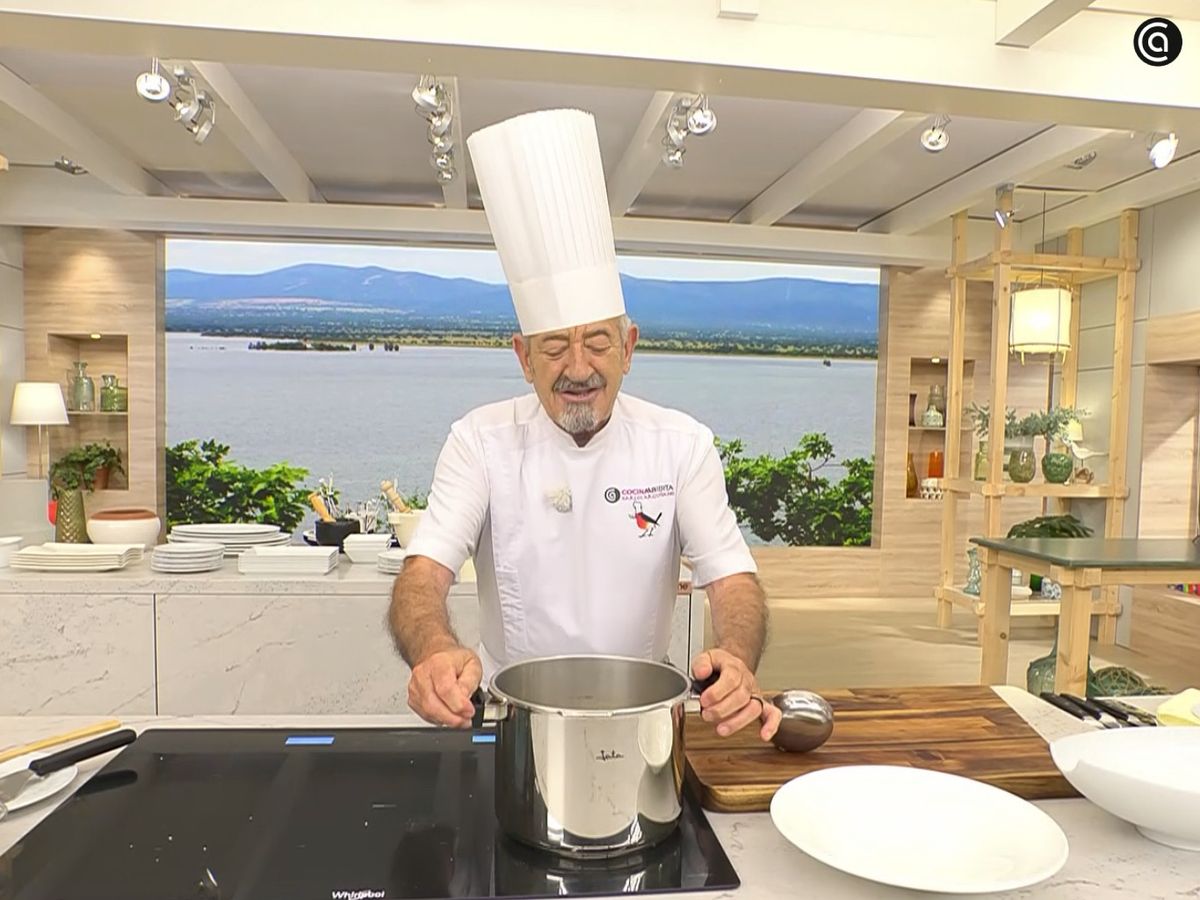 lentejas Lentejas con costilla de cerdo y espinacas - engordar el caldo