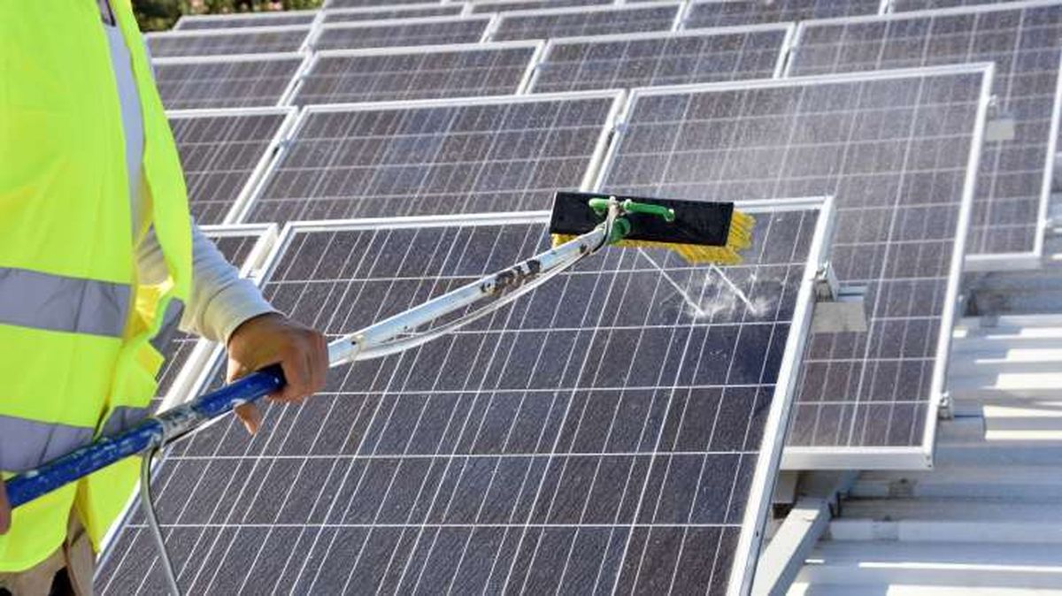 metodos para limpiar paneles solares