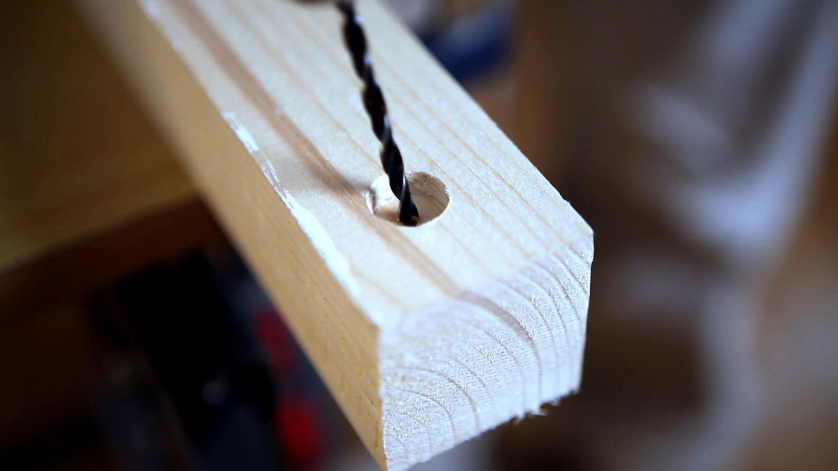 Tapones embellecedores de madera paso 3