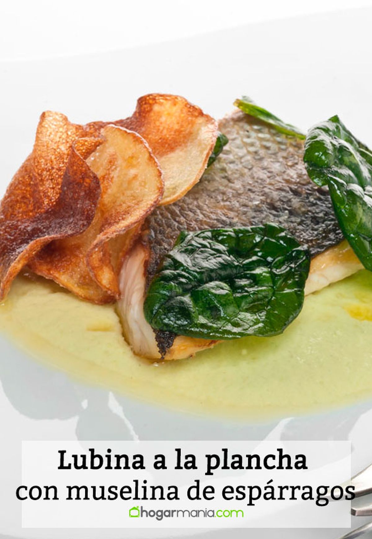 lubina plancha muselina esparragos pin