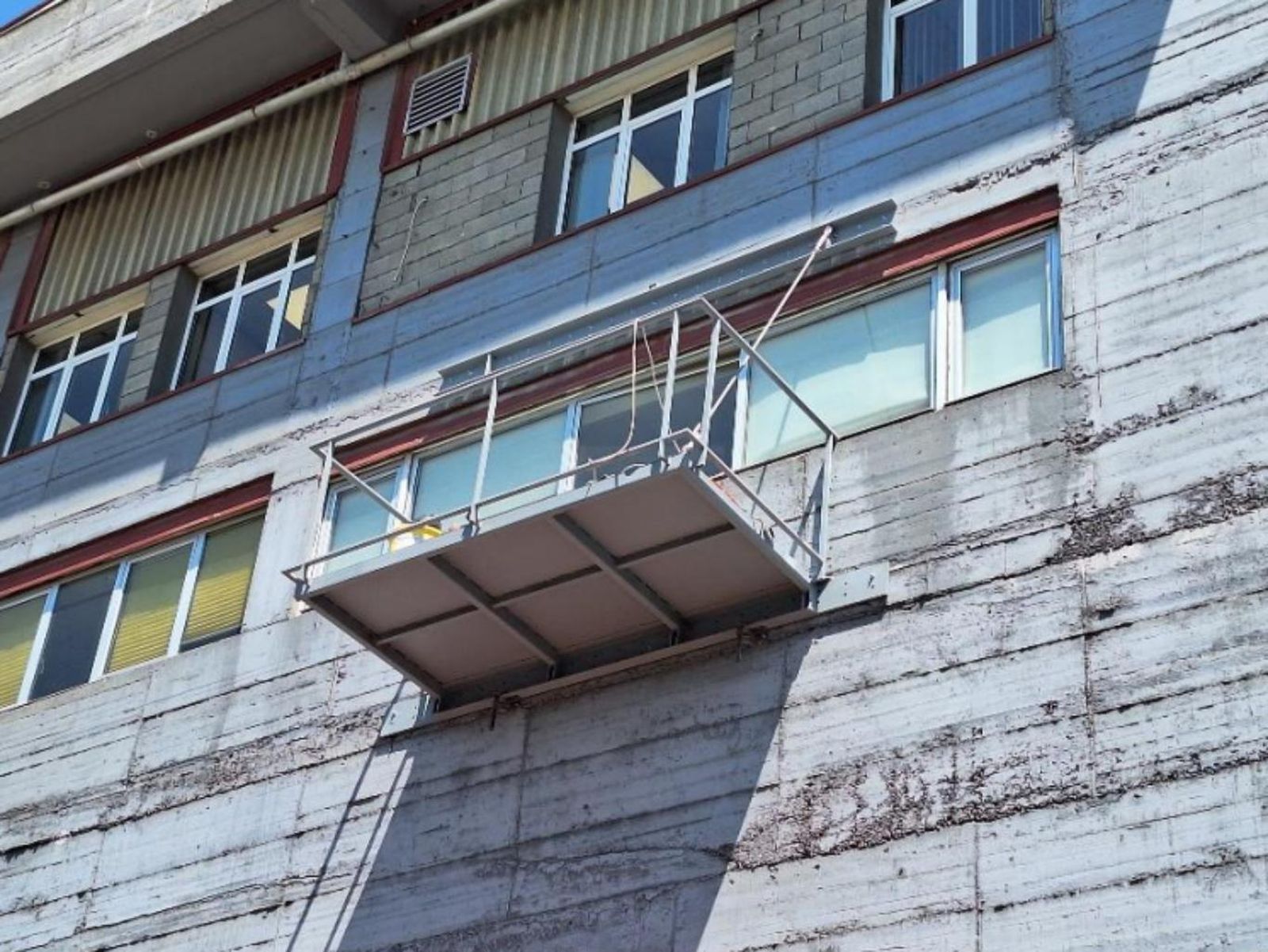 Balcón modular.