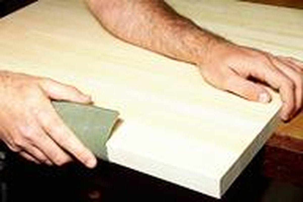 Tabla de cortar para la cocina paso 2