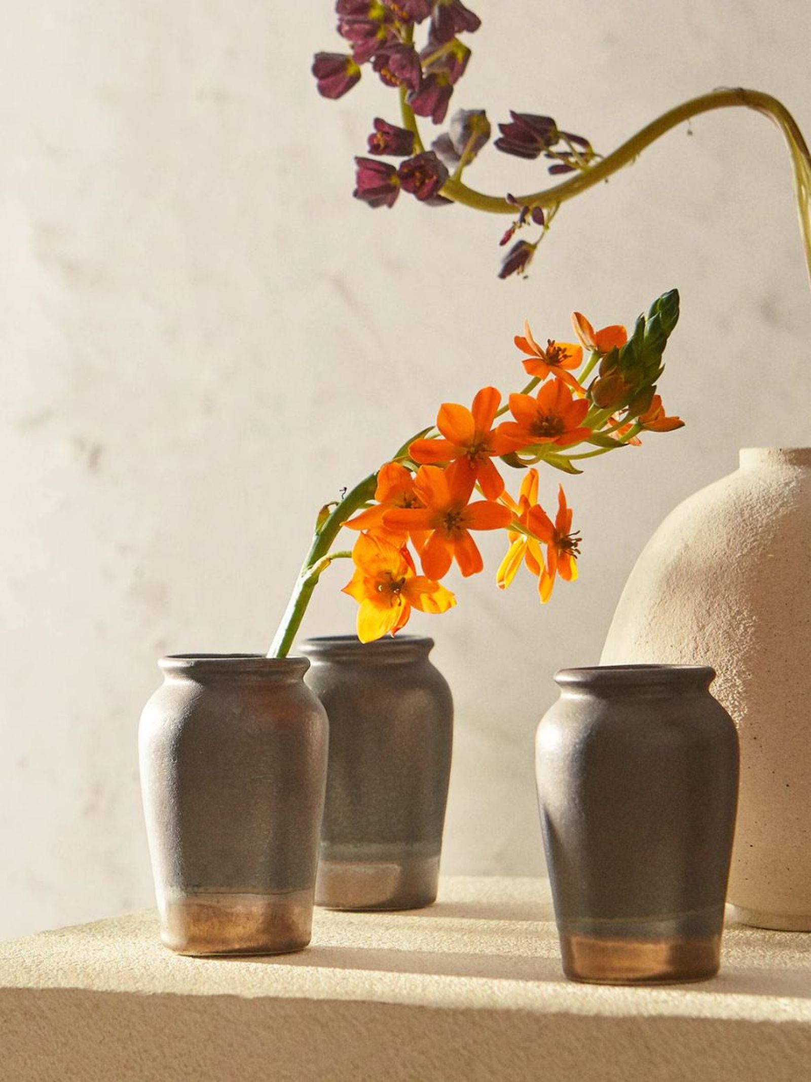 jarron pequeno gres zara home
