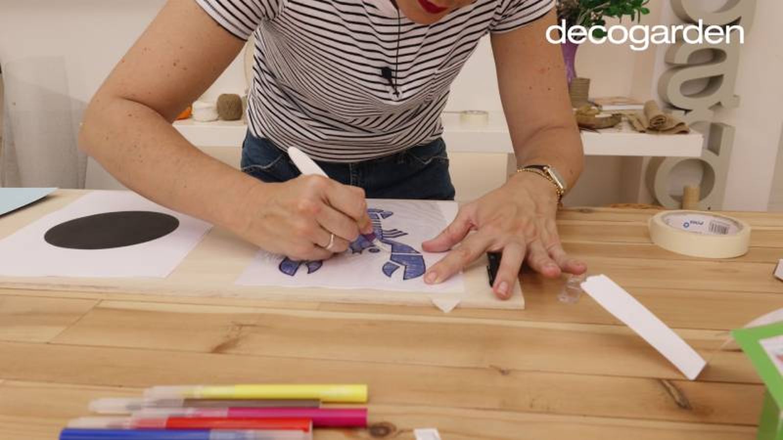 Hacer una plantilla para pintar con aerógrafo.