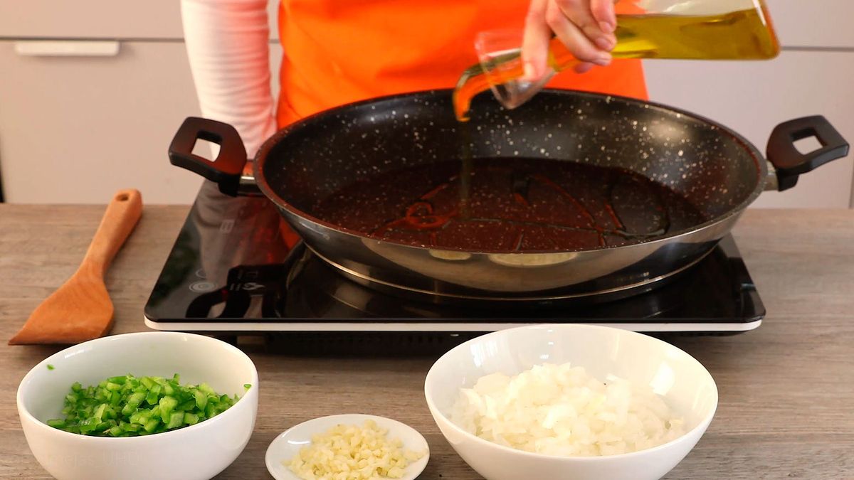Receta de arroz con almejas   paso 3
