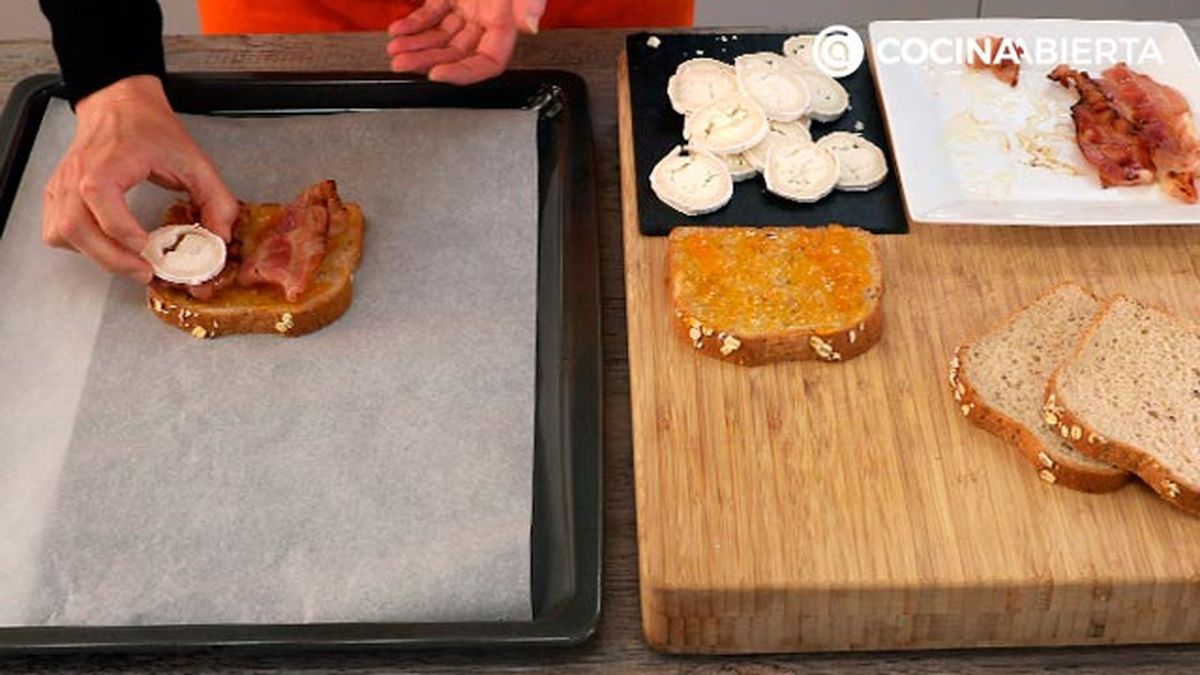 CTIS0883 receta croque de queso de cabra y bacon paso 3 ca