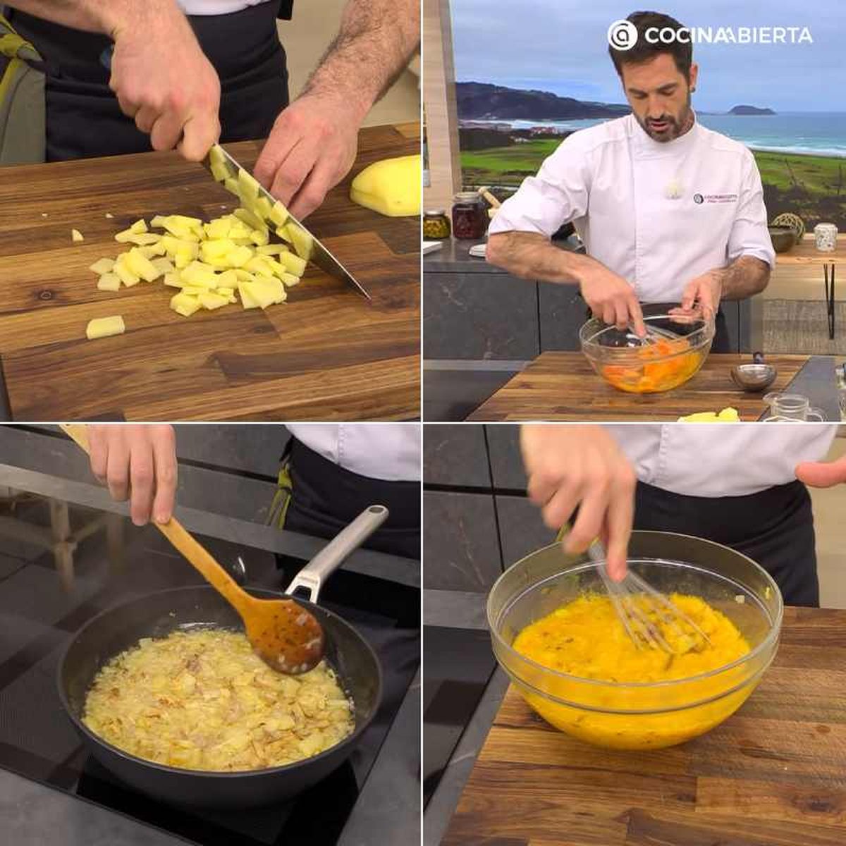 Joseba Arguiñano prepara la tortilla de patatas perfecta