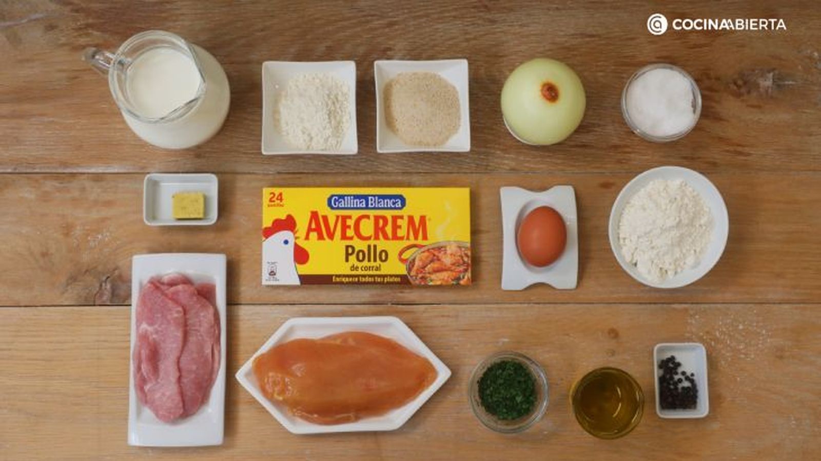 croquetas pollo jamon gallina blanca ingredientes