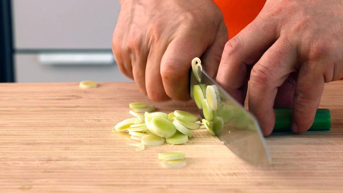 Receta de lubina al cava  paso 1