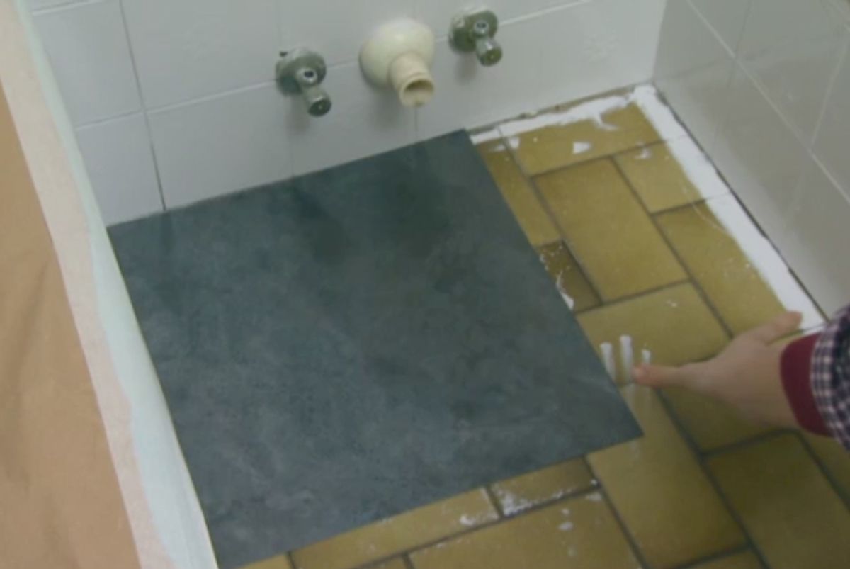 Actualizar baño viejo sin hacer obras paso 3