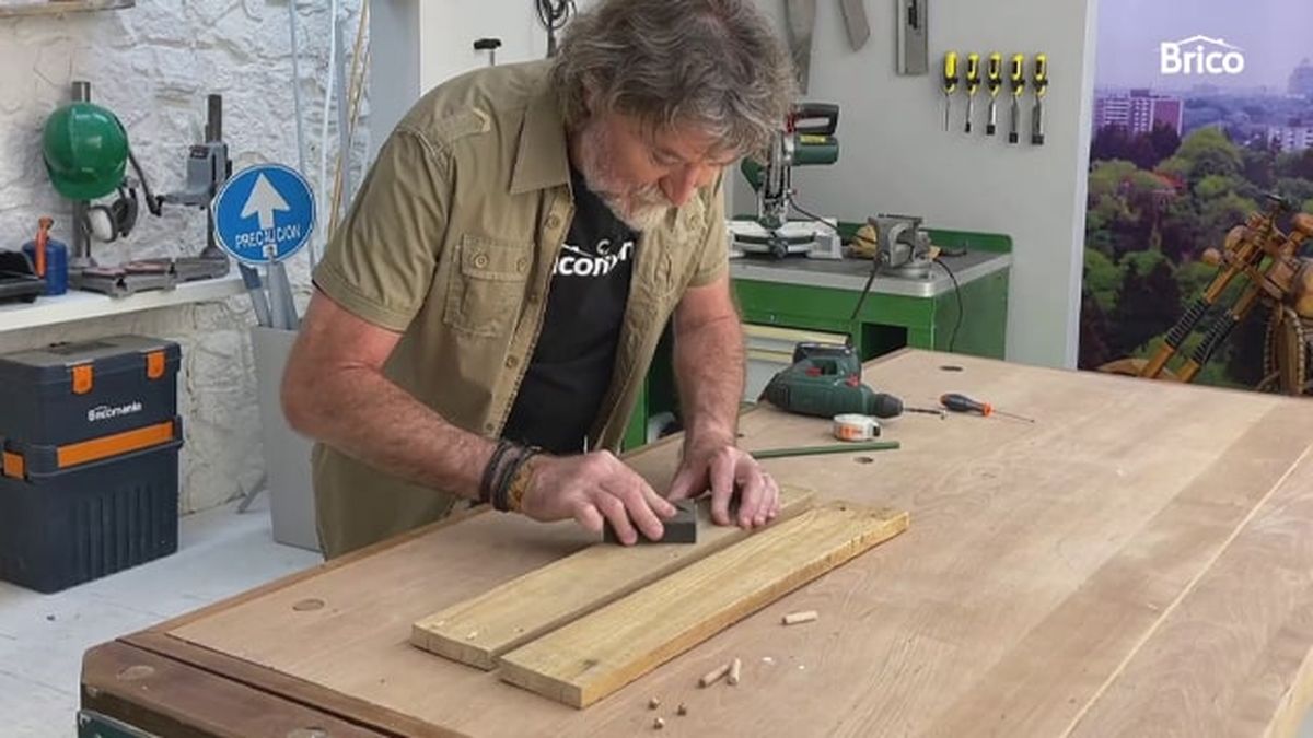 Bricomania 015 como hacer un perchero entrada paso11