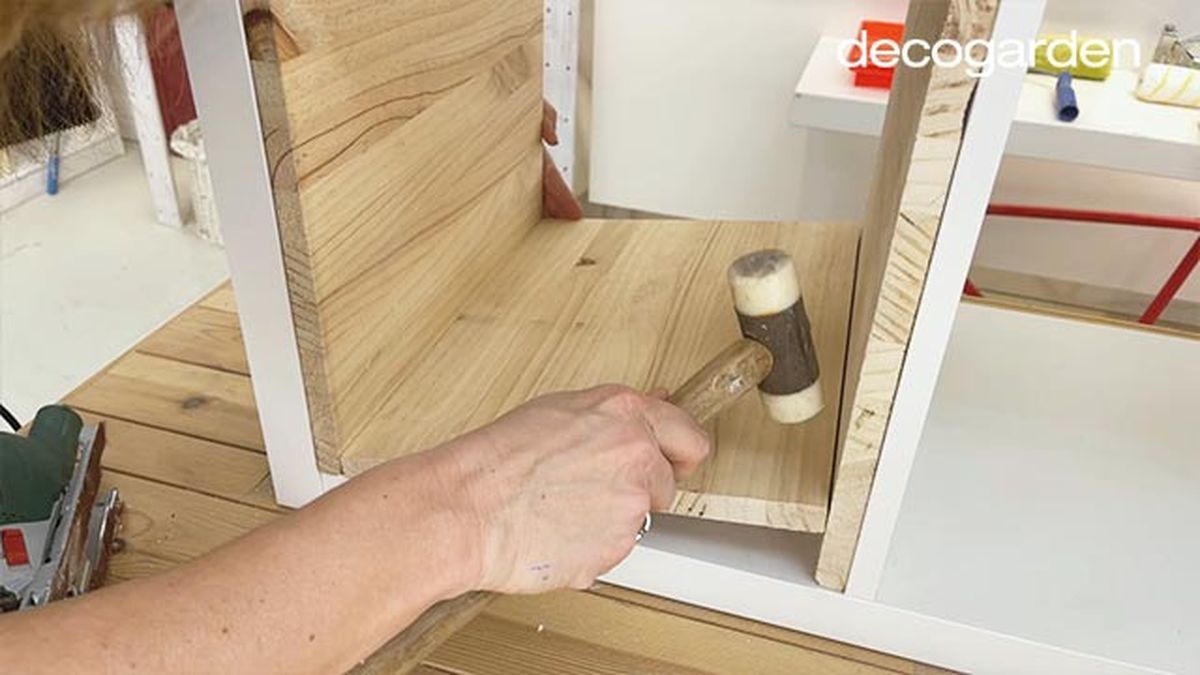 diy ikea hack estanteria kallax paso 6