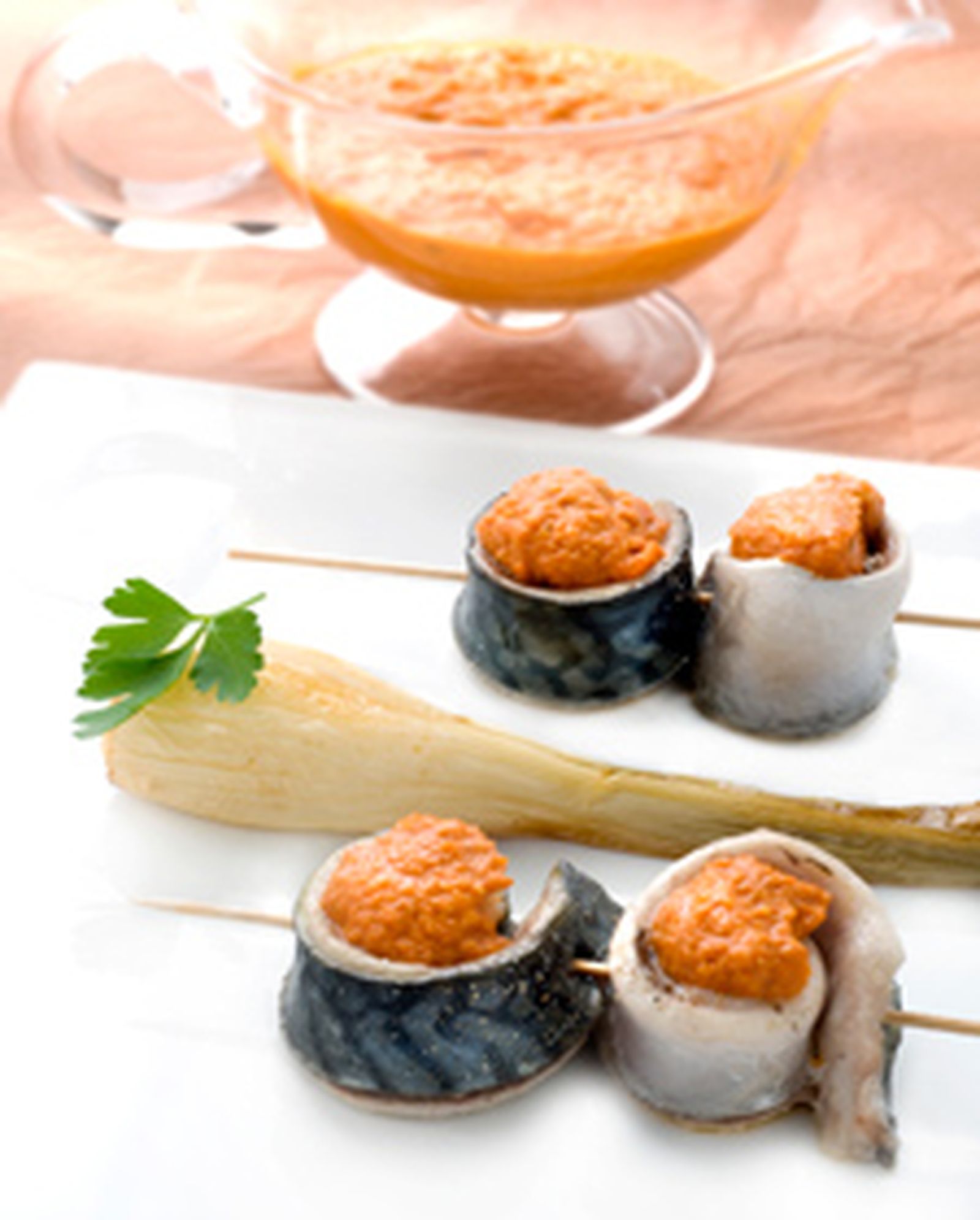 caballa salsa romesco l