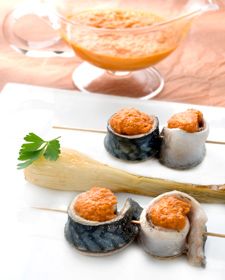 caballa salsa romesco l