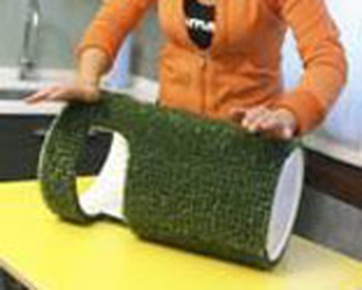 Brico 0484 2 Paraguero decorativo exterior paso 6