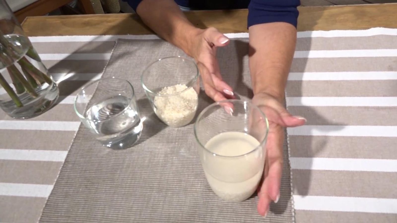 tonico agua de arroz ingredientes