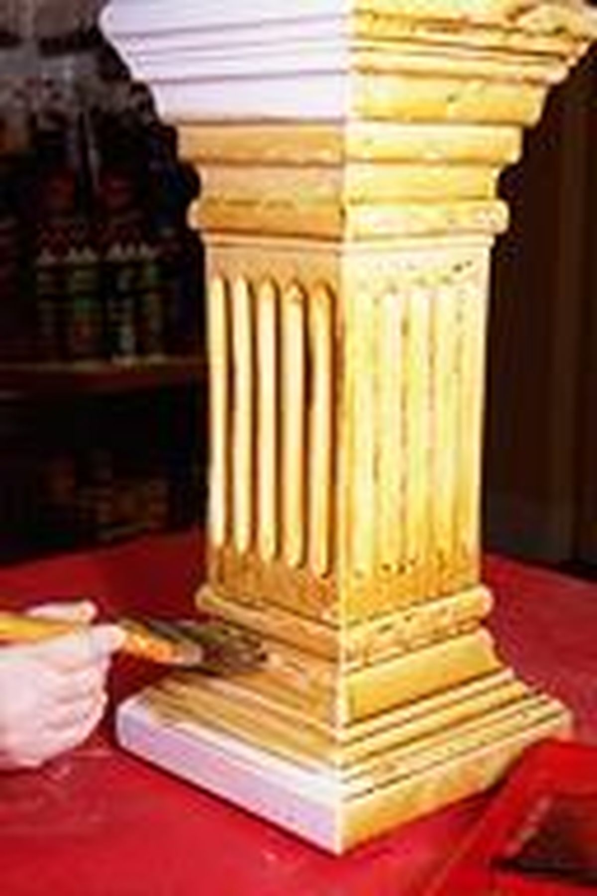 mesita auxiliar escayola p9