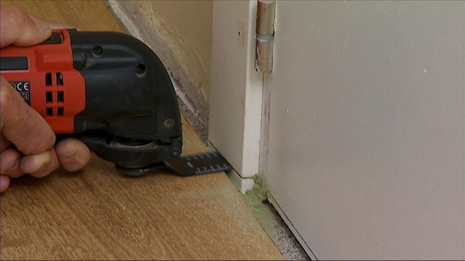 Instalar tarima flotante de acabado natural paso 1