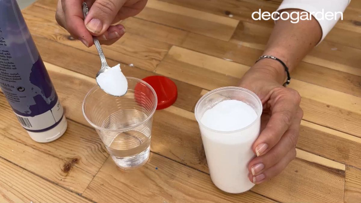 como hacer slime paso 5