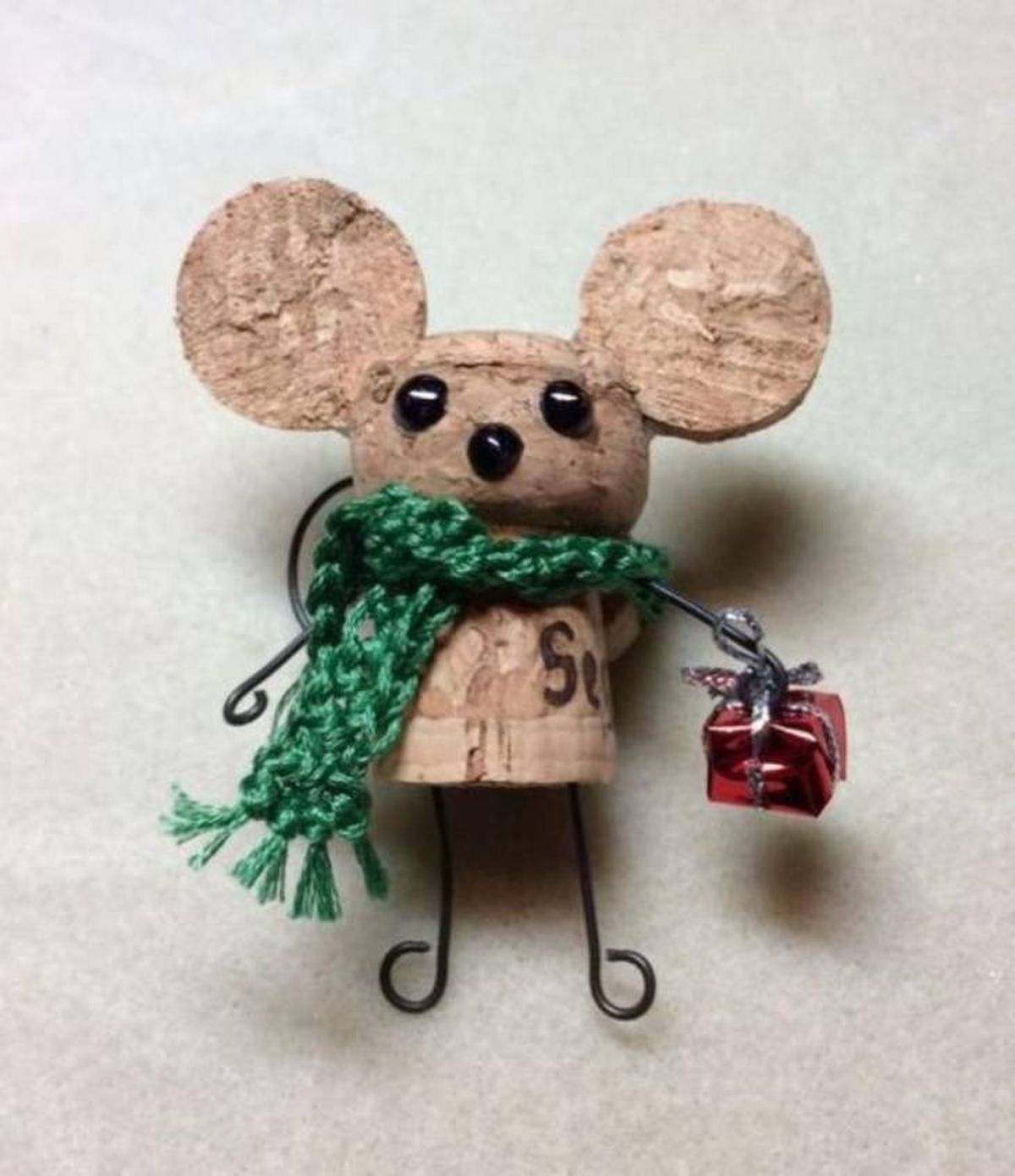 manualidades corcho personajes navidenos pinterest