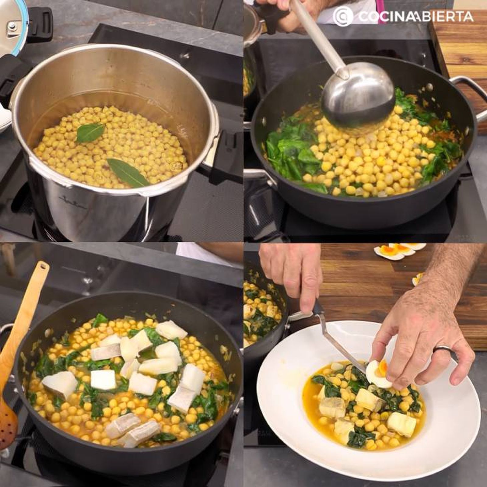 potaje de vigilia receta pasos