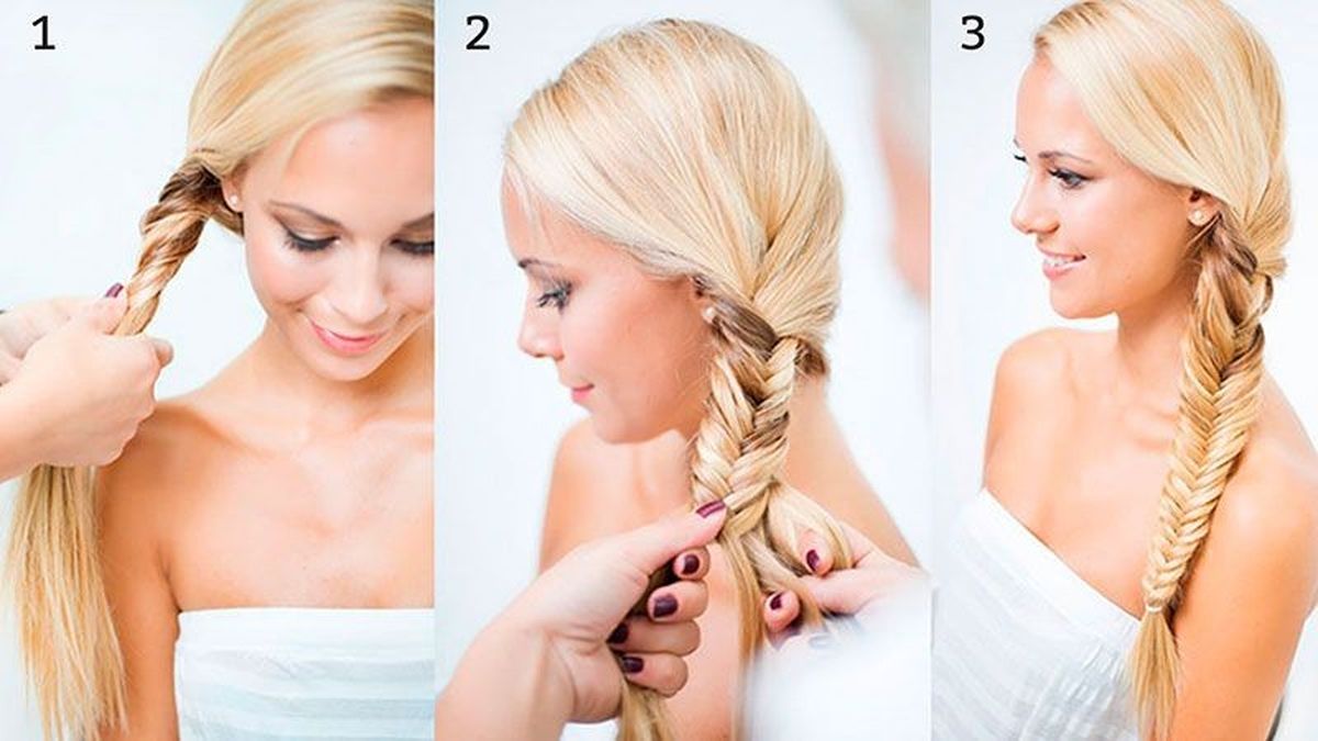 La trenza lateral es un recurso muy sencillo y favorecedor