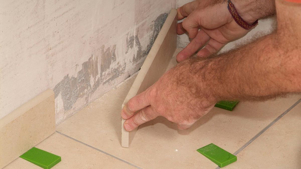 Revestir suelo con gres sin obra paso 22