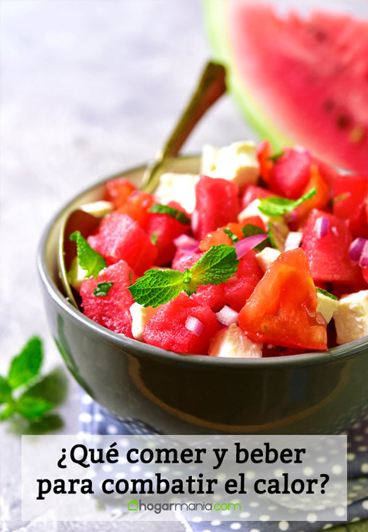 que comer y beber para combatir el calor v