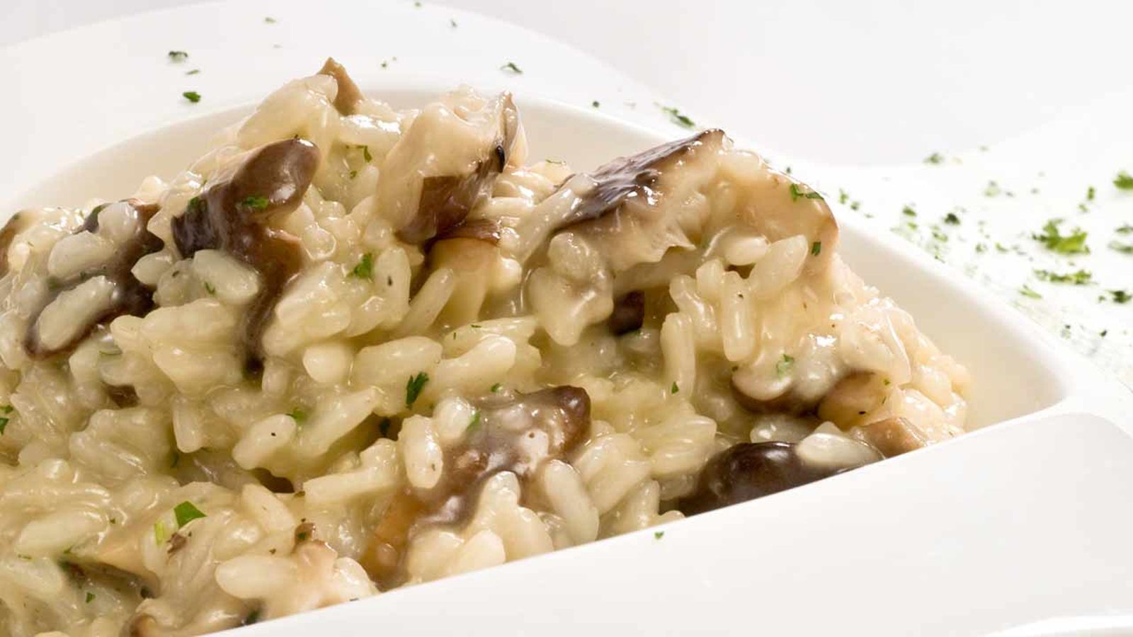 arroz con verduras y setas