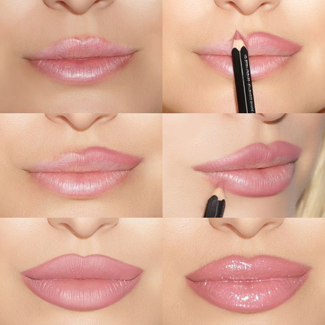 marcar delineado labial