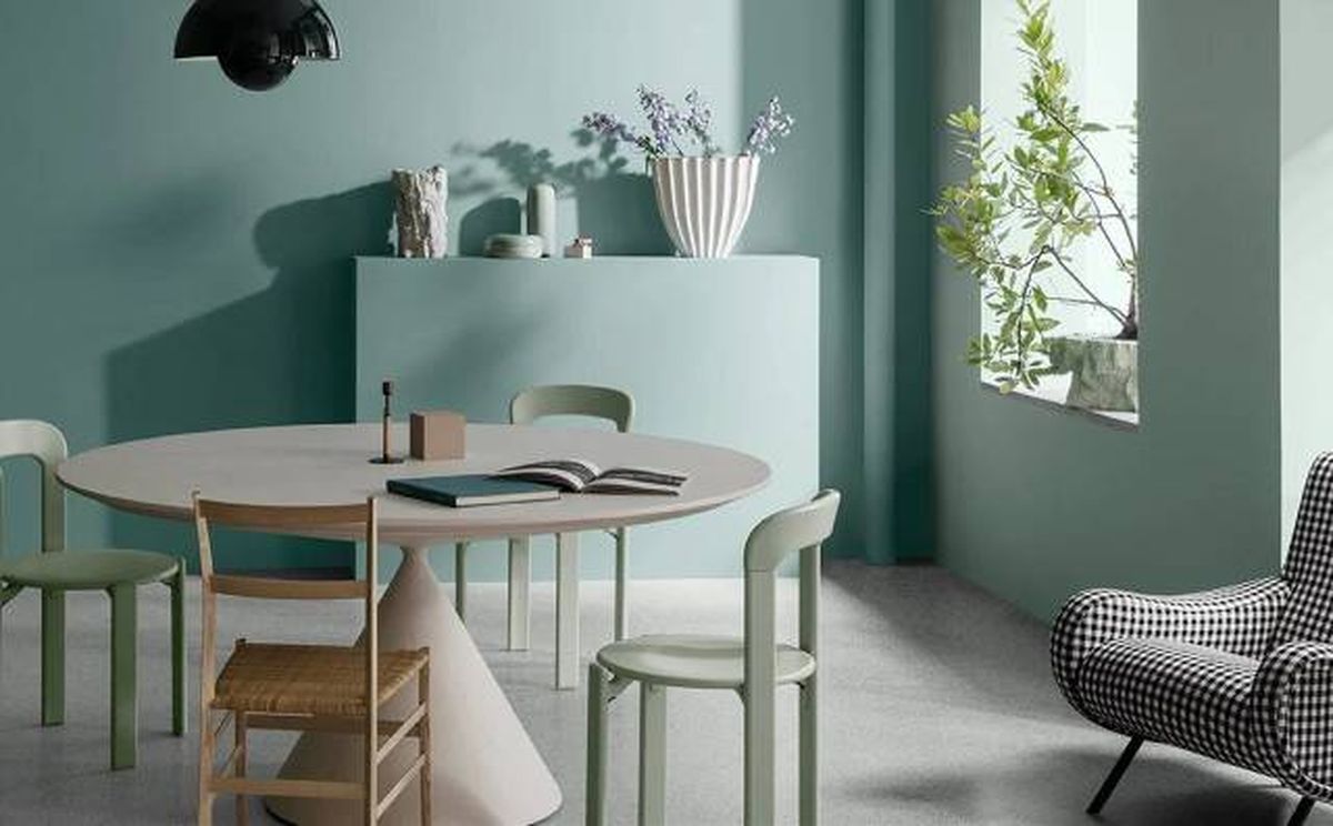 Color drenching tendencia decorativa para pintar la casa 2