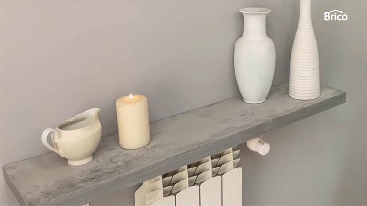 Como hacer una balda flotante de estilo industrial paso 14